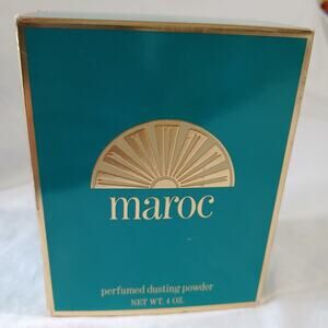 MAROC PERFUMED DUSTING POWDER 4 oz NEW EXTREMELY RARE/HTF